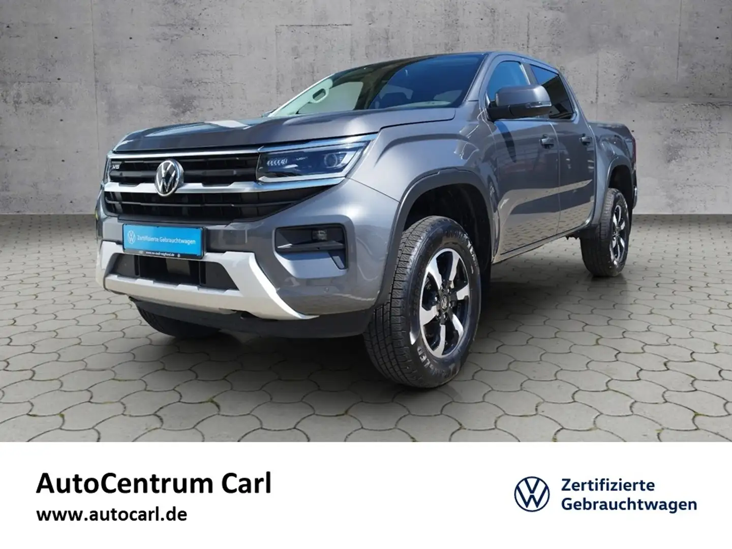 Volkswagen Amarok Style 3.0 TDI DK 4M MATIRX/NAV/ACC Allrad KLIMA L Grigio - 1