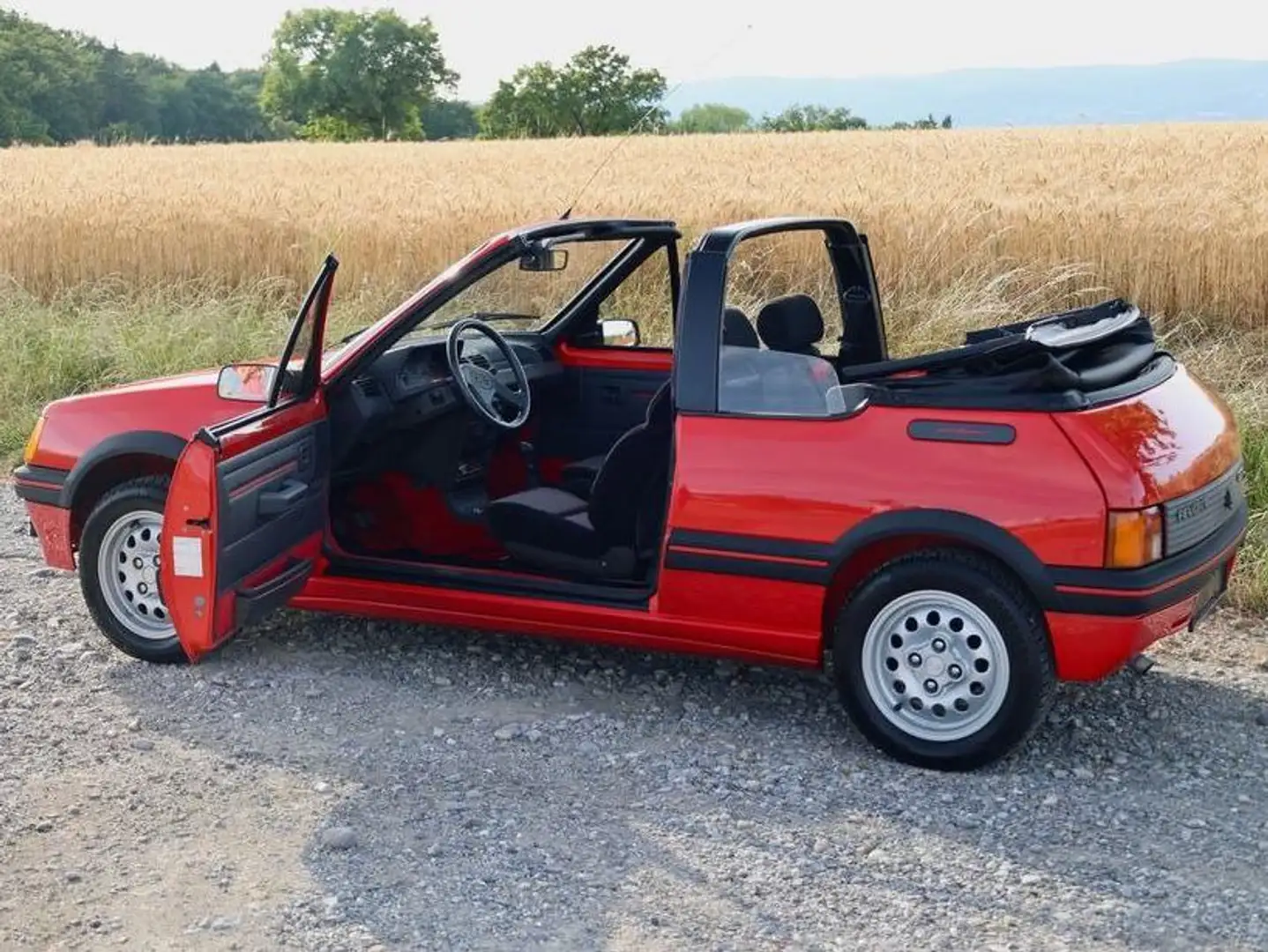 Peugeot 205 CTI 1,9 Piros - 2