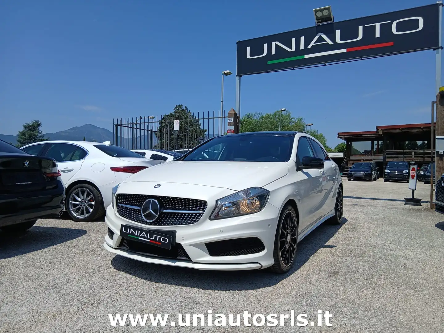 Mercedes-Benz A 180 cdi Sport auto AMG Bianco - 2