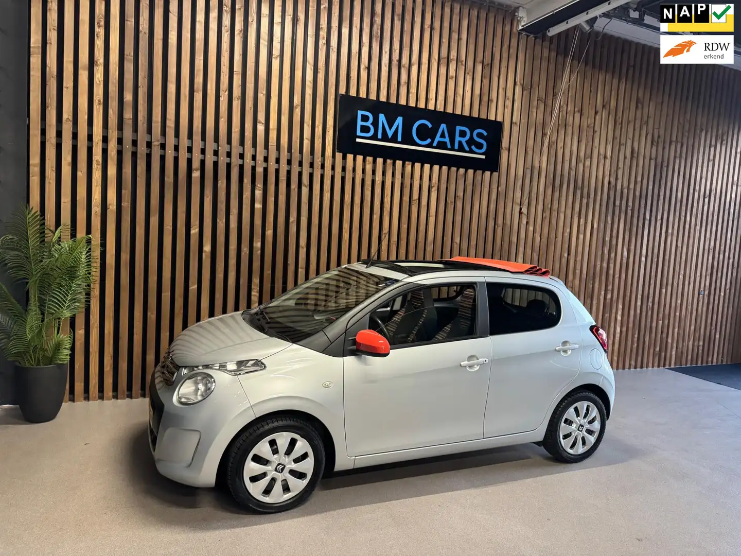 Citroen C1 1.0 e-VTi Airscape Feel CABRIO, 1e Eigenaar,NL AUT Gris - 1