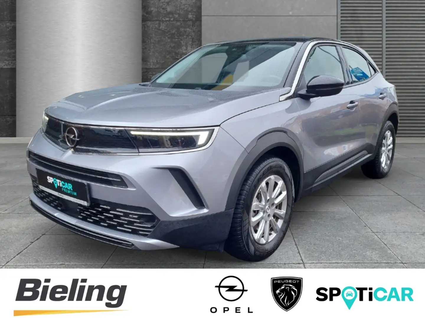 Opel Mokka-E Edition 1.Hand unfallfrei Kamera DAB Gris - 1