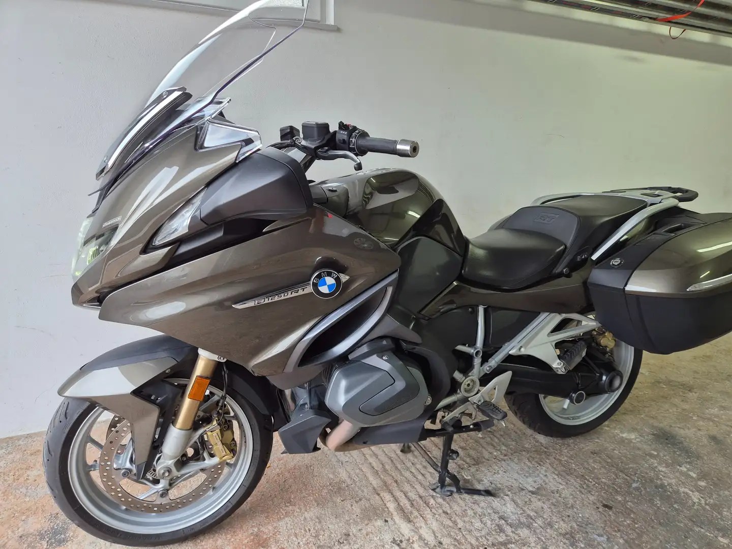 BMW R 1250 RT Touren top Zustand beste Ausstattung Kahverengi - 1