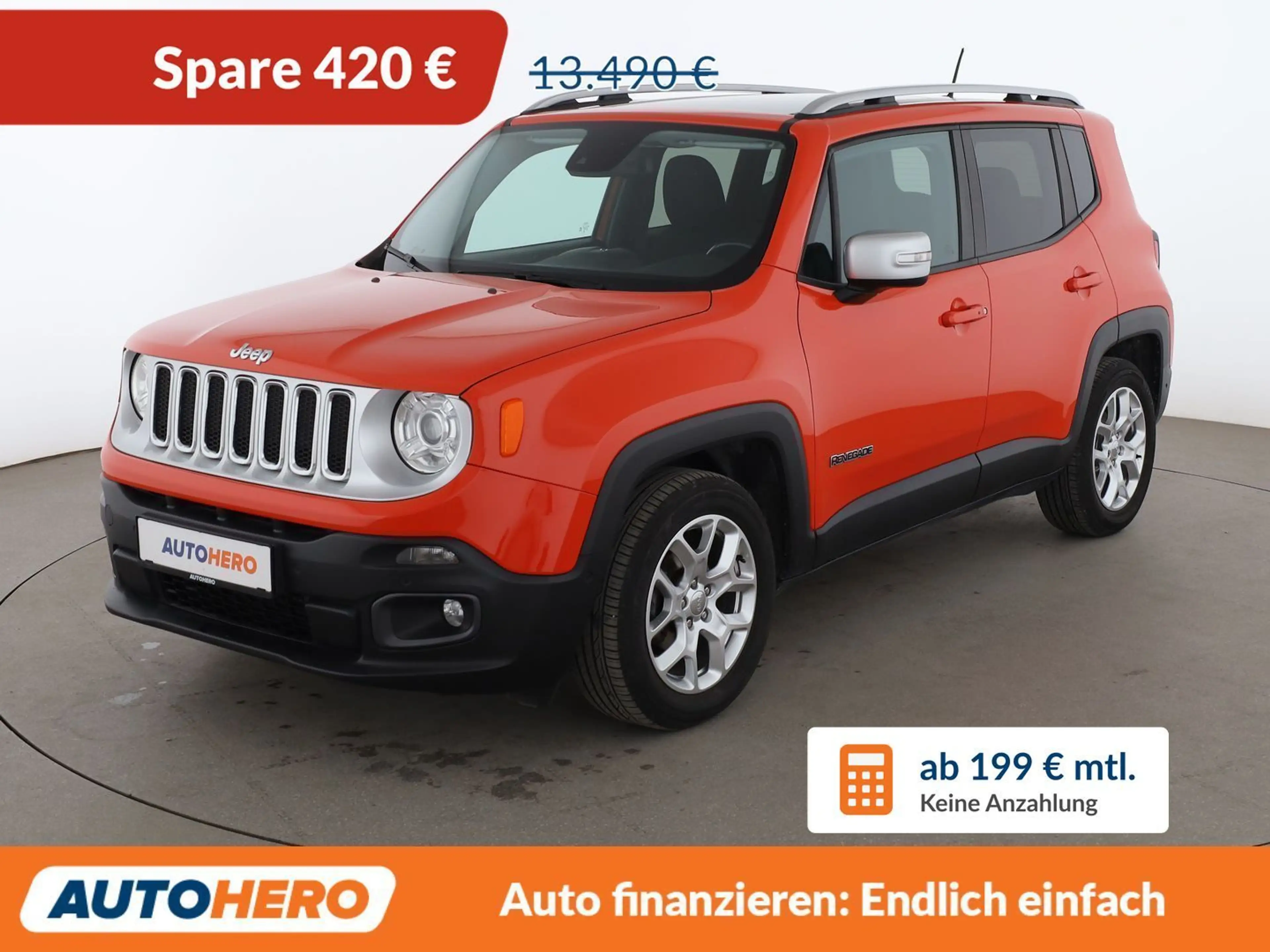 Jeep Renegade 1.4 M-Air Limited FWD Aut.*BI-XENON*ACC*PDC*SHZ*BT