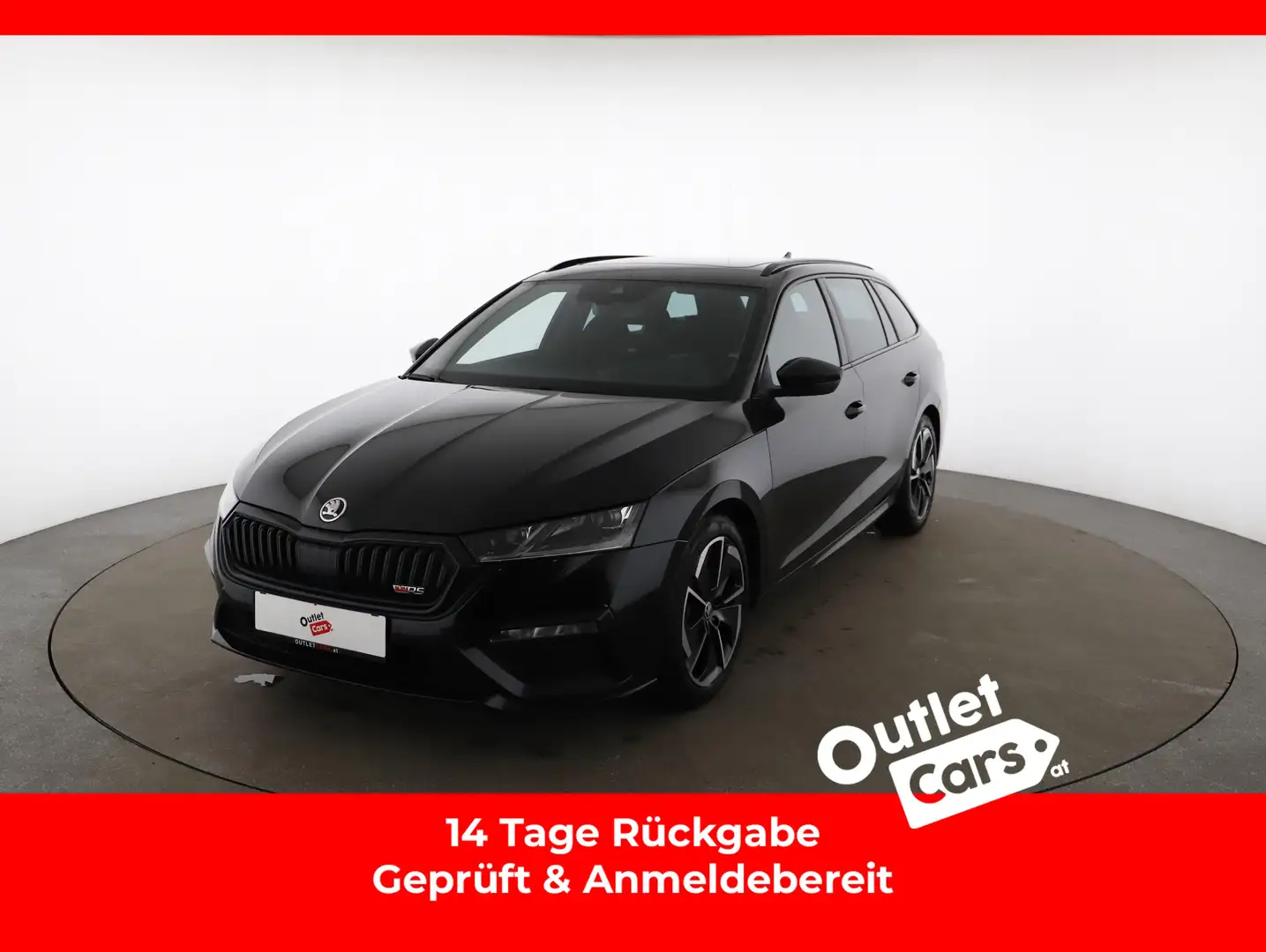 Skoda Octavia Combi 2.0 TSI RS MATRIX+LED+NAVI+Pano+LM Schwarz - 1
