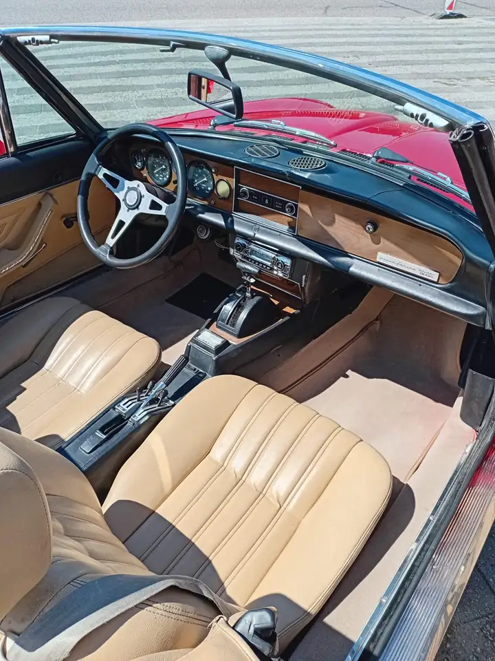 Fiat 124 Spider 2000 H5 rijd goed geen roest zeer nette staat, foto 11