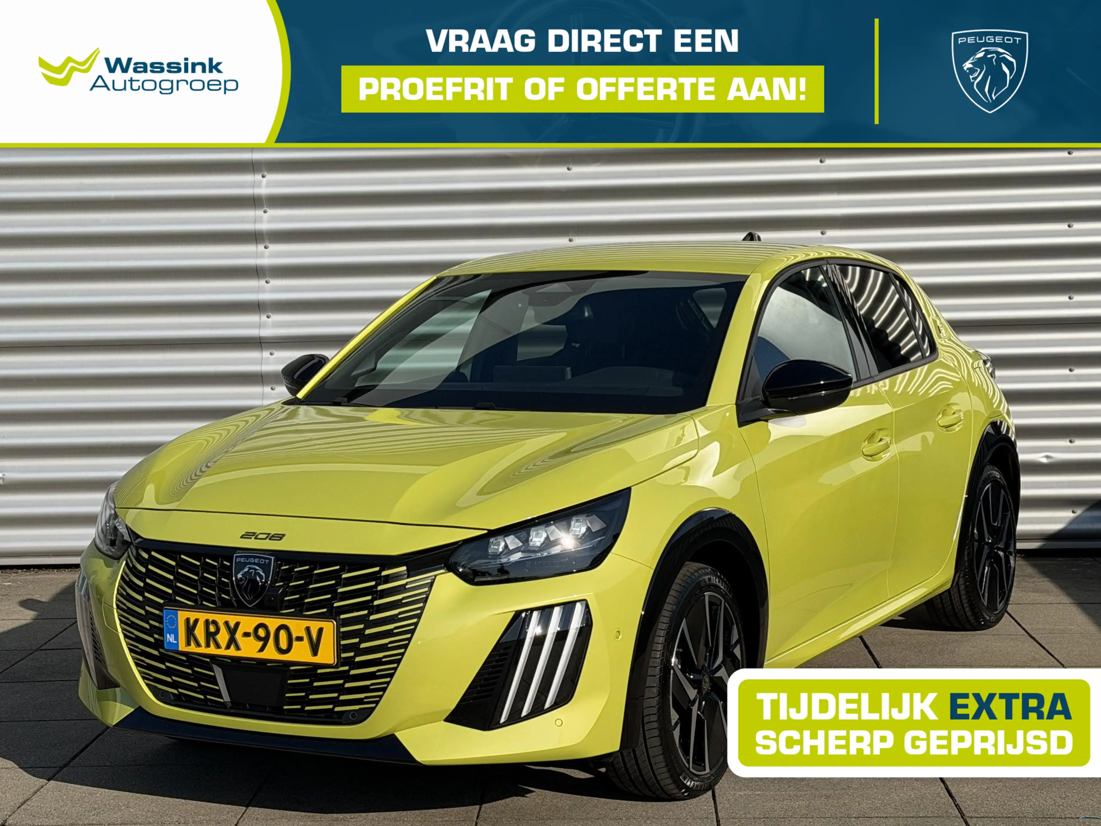 Peugeot e-208 EV GT 51 kWh | VOORRAAD VOORDEEL | Adaptive Cruise
