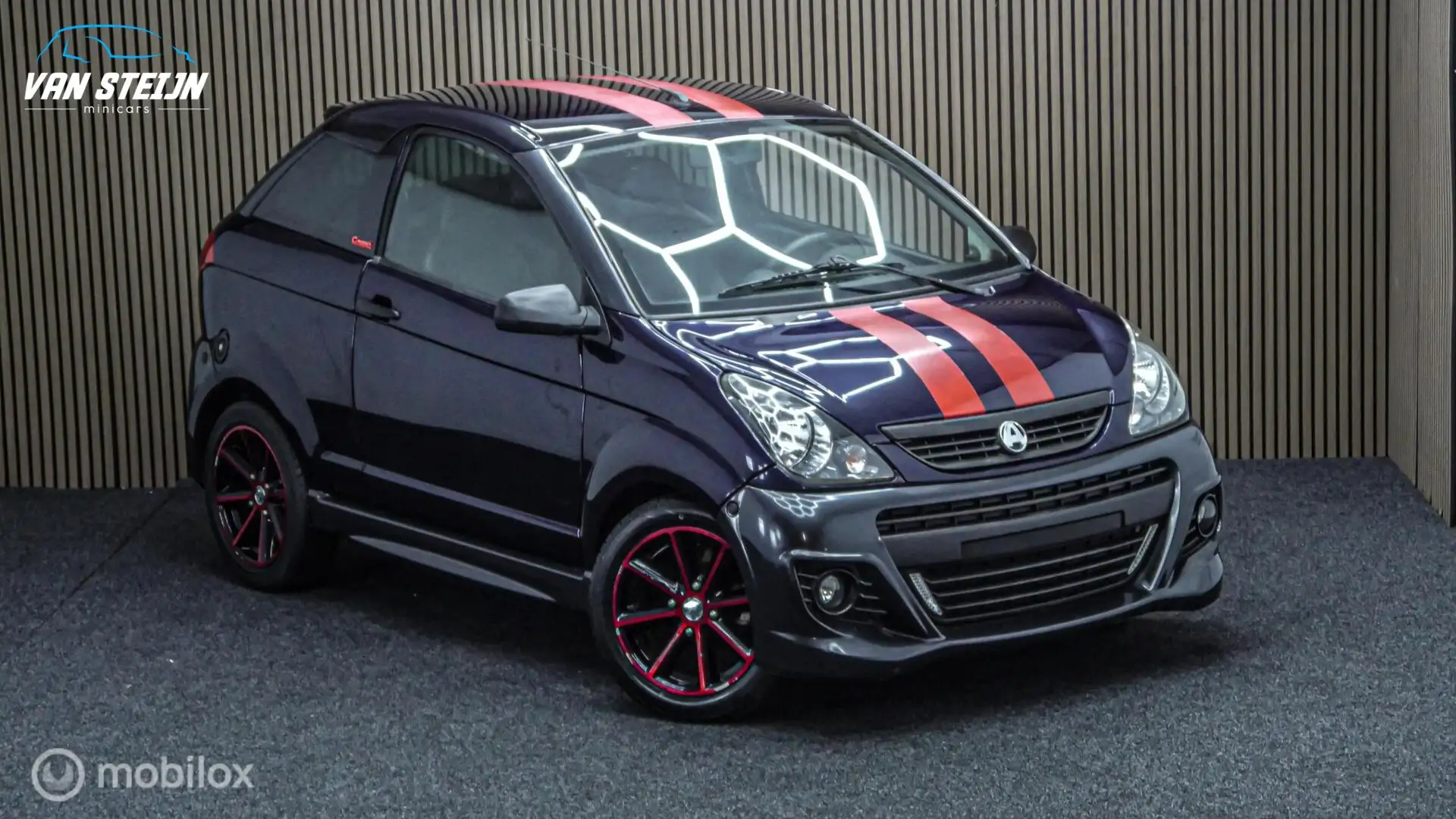 Aixam GTI Brommobiel Coupé | Sportief | 33dkm Blauw - 2