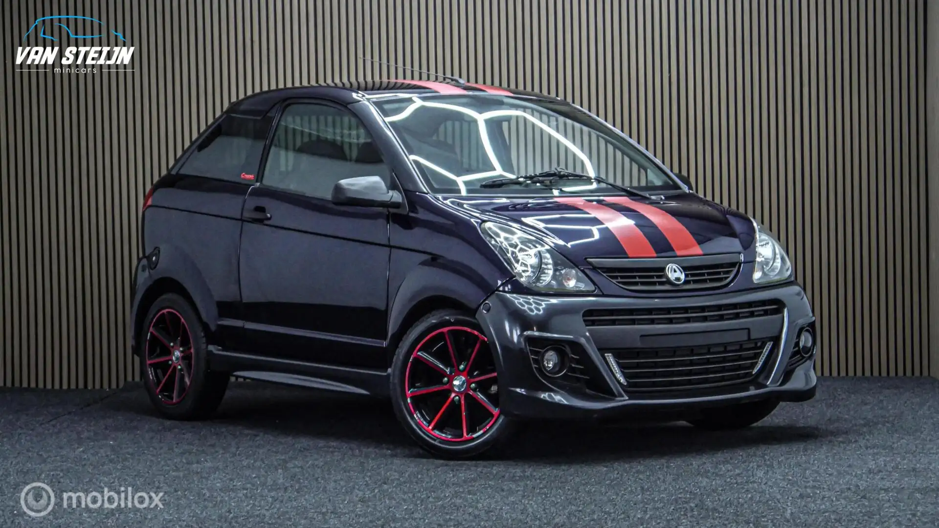 Aixam GTI Brommobiel Coupé | Sportief | 33dkm Blauw - 1