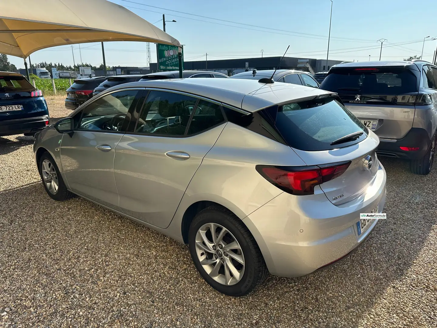 Opel Astra 1.4 Turbo 145ch Elegance Business Boite auto 2021 Gris - 2