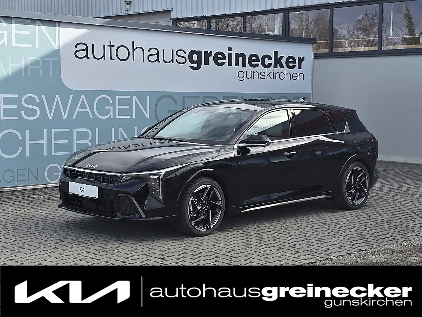 Kia K4 1,6 TGDI GT-Line DCT Schwarz - 1