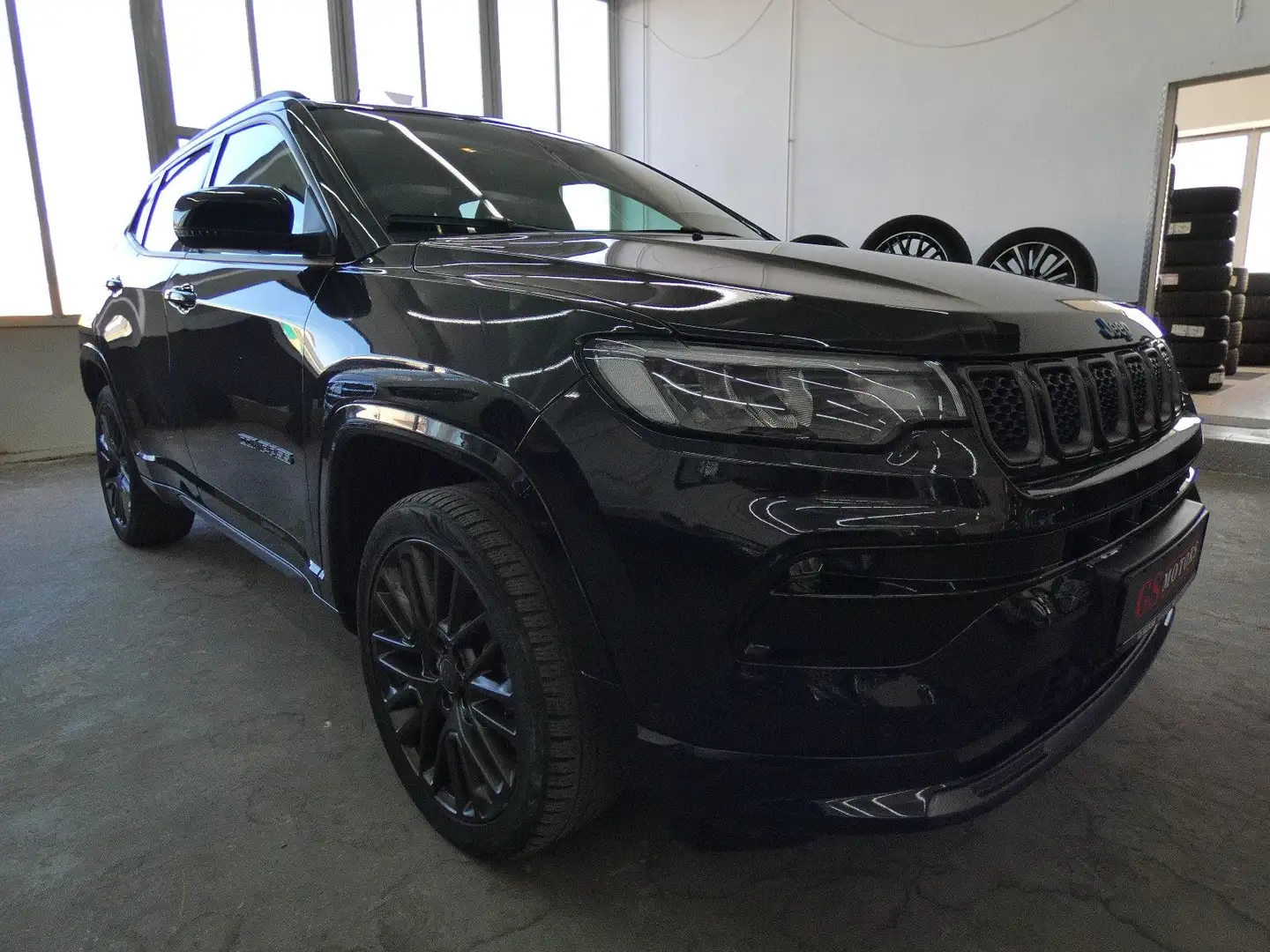 Jeep Compass S xe4 Plug-In Hybrid*UCONNECT*NAVI*LED Schwarz - 1