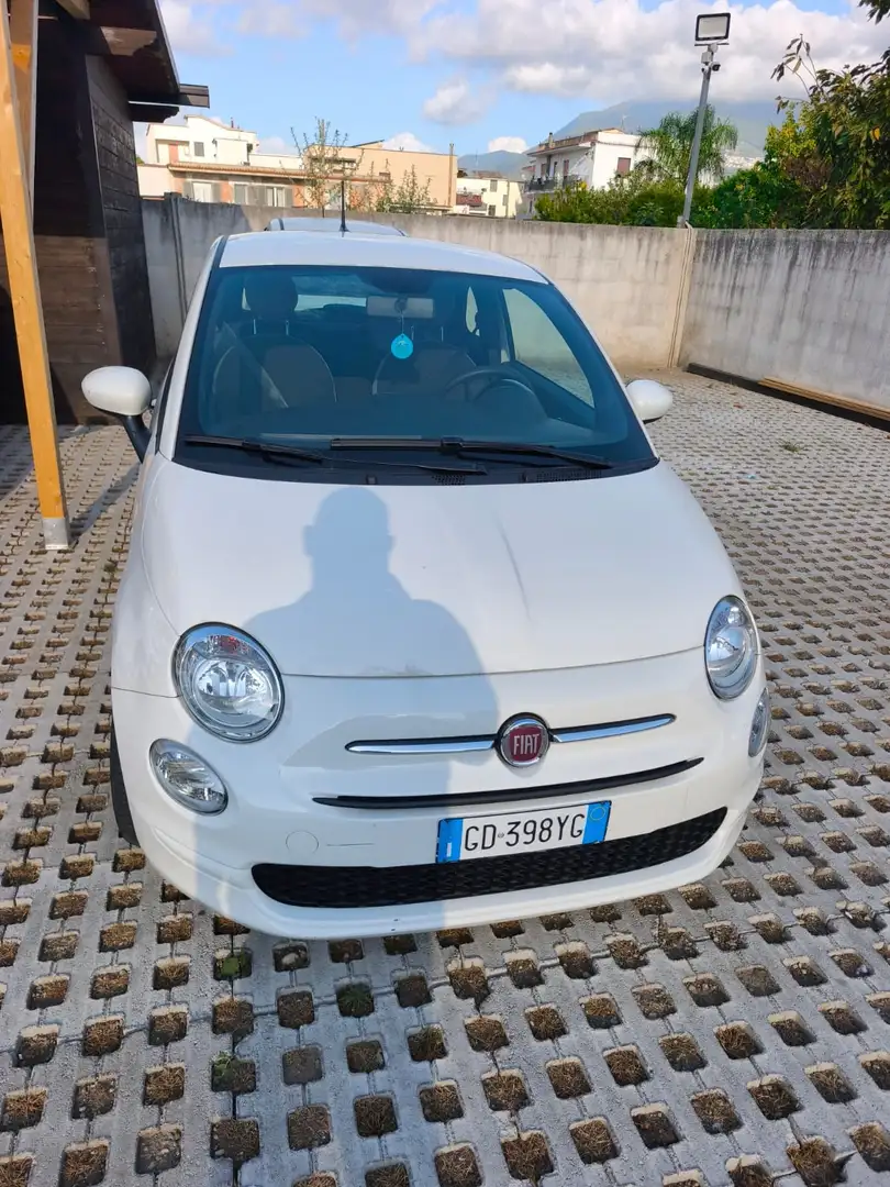 Fiat 500 500 1.2 Lounge 69cv my20 Bianco - 1