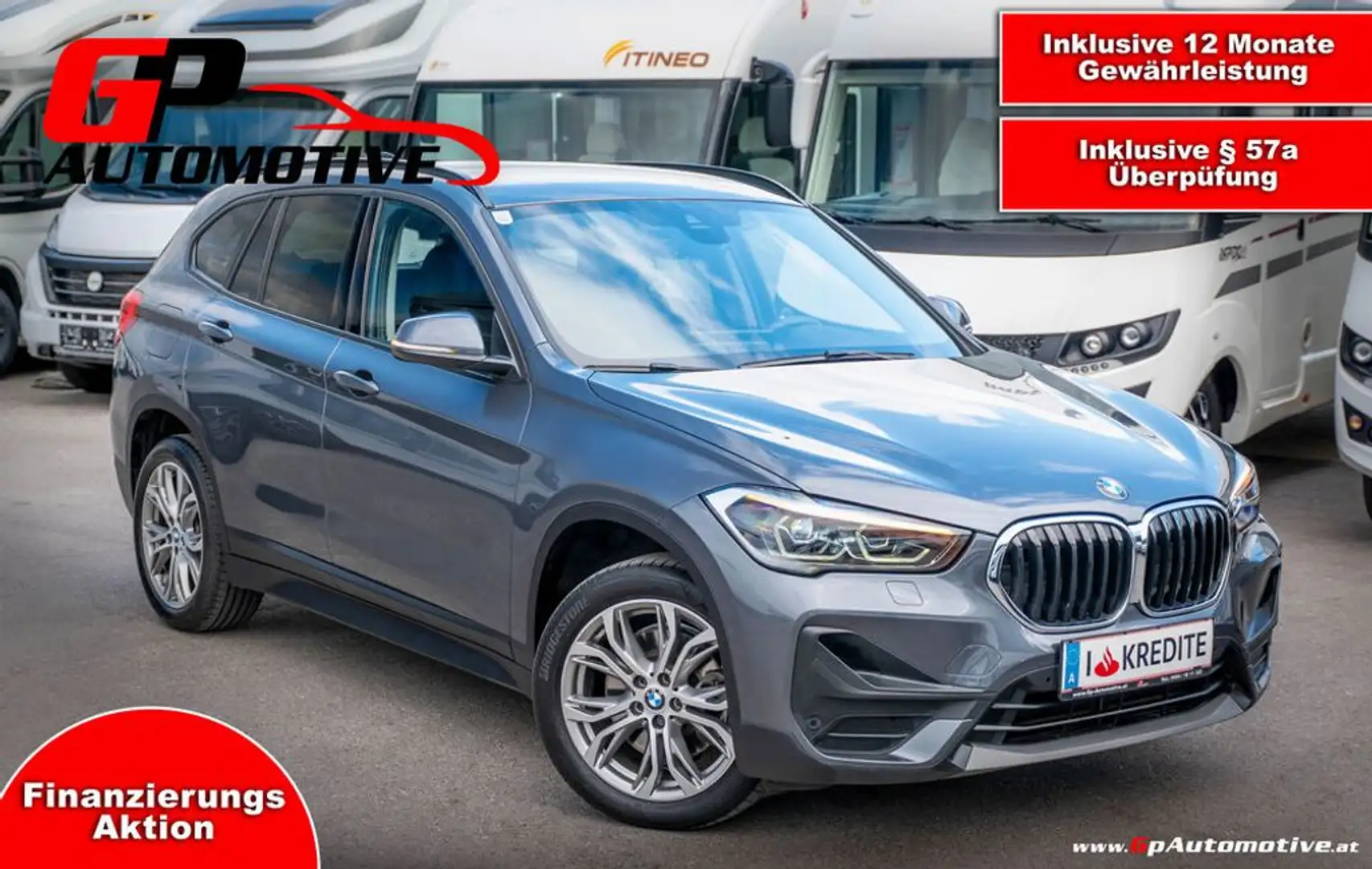 BMW X1 20d Advantage Grau - 1