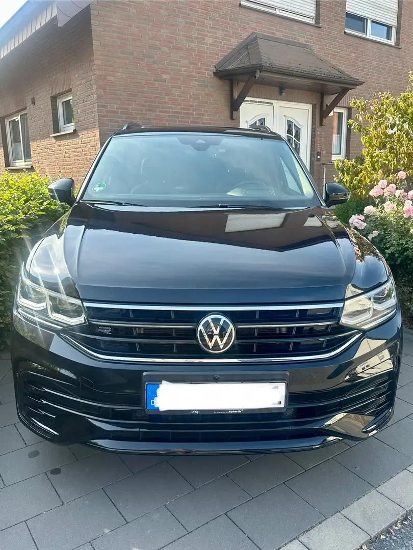 Volkswagen Tiguan Allspace 2.0 TDI SCR 4Motion DSG R-Line mit GARANTIE Schwarz - 1