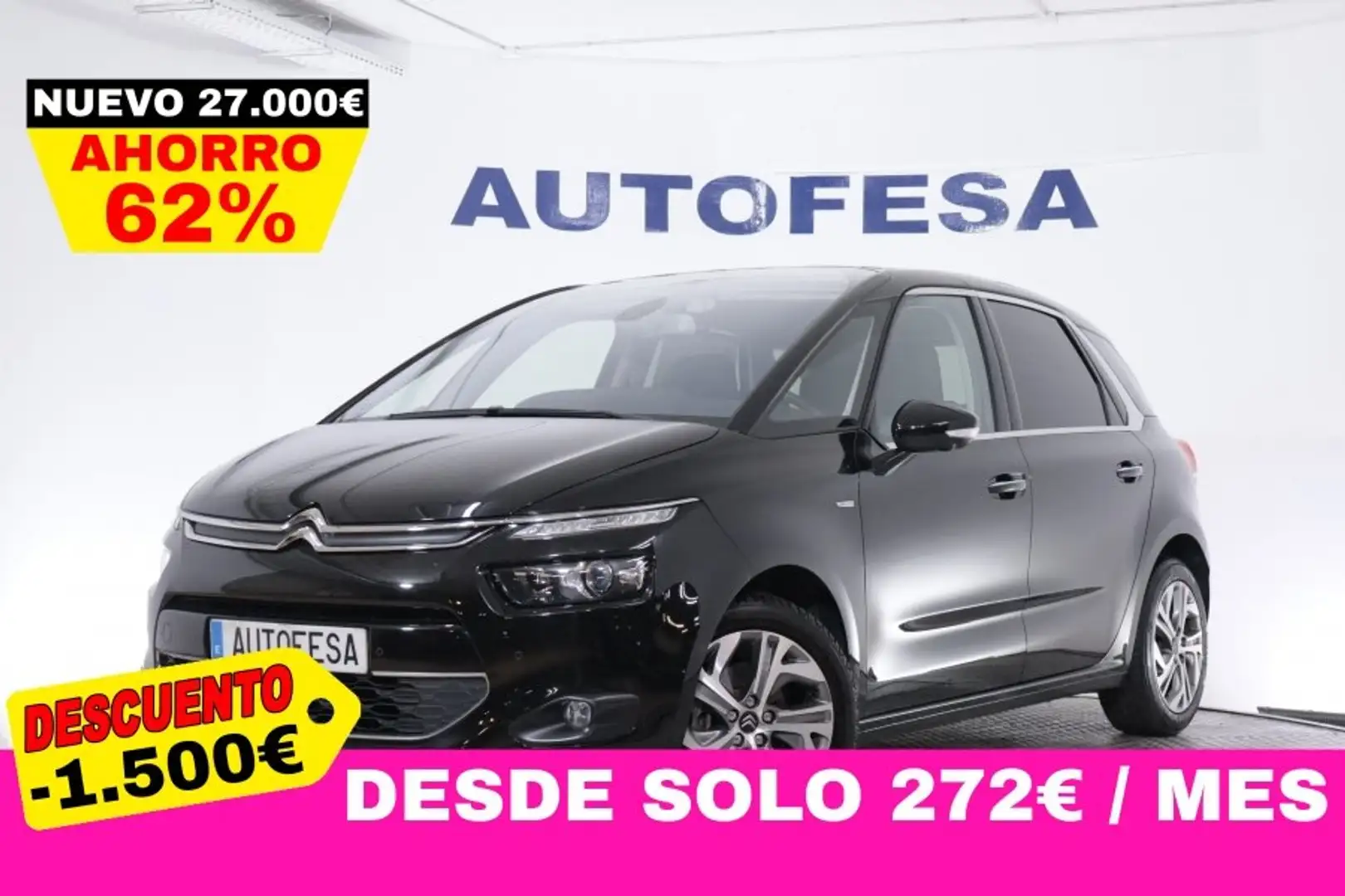Citroen C4 PICASSO 1.2 PURETECH SHINE 130CV 5P # NAVY,CAMARA Negro - 1