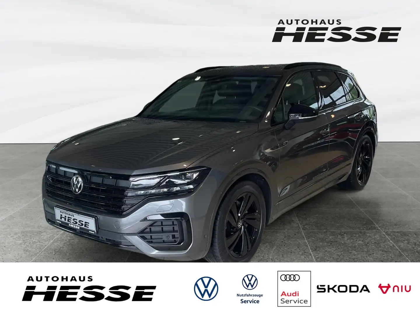 Volkswagen Touareg 3.0 TDI R-Line 4Motion Tiptronic, AHK LED Navi Pan Gris - 1