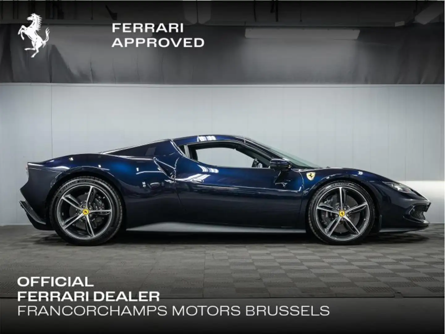 Ferrari 296 Blauw - 2