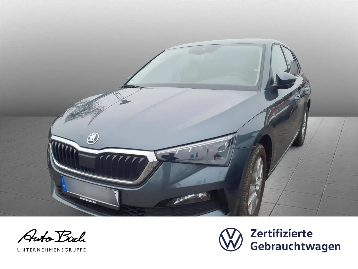 Skoda Scala CLEVER 1.5 TSI Navi LED Virtual ACC EPH Gris - 1