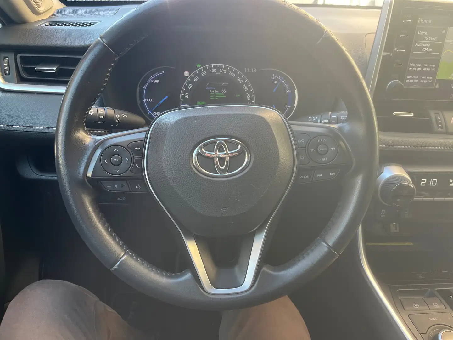 Toyota RAV 4 Rav4 2.5 vvt-ie h Lounge awd-i 2021 Bianco - 1