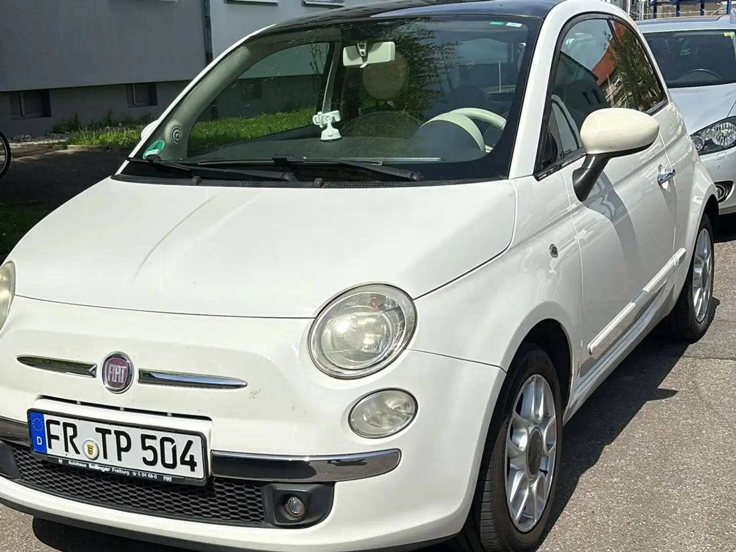 Fiat 500 500 1.2 Lounge 69cv Bianco - 2