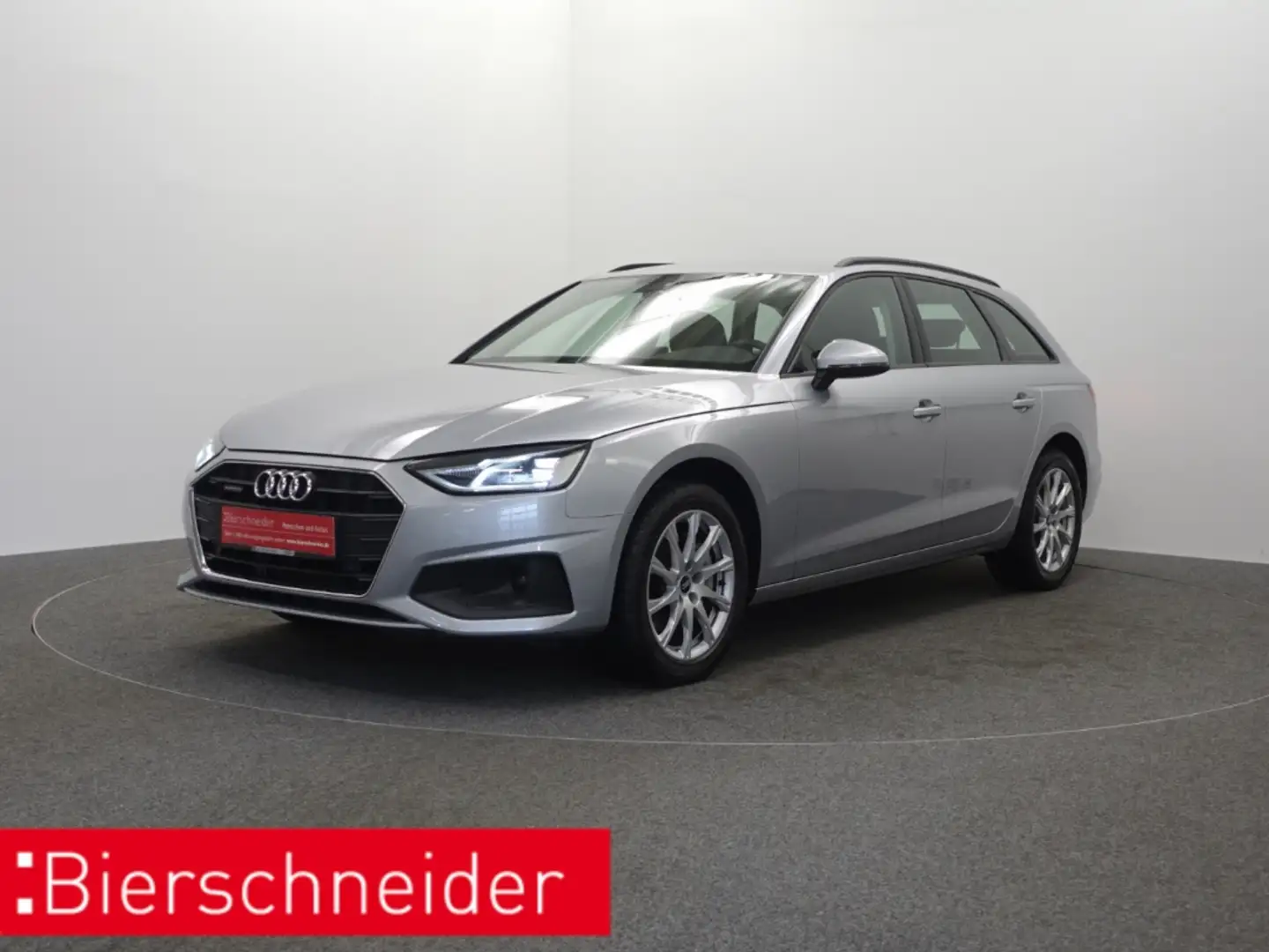 Audi A4 Avant 40 TDI qu. S tronic NAVI PDC 17 GRA DAB Argent - 1