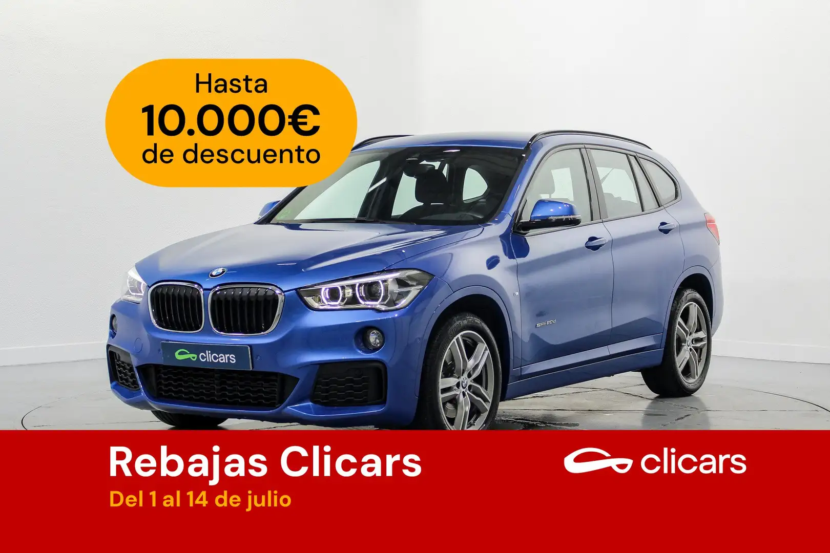 BMW X1 sDrive 20dA Blau - 1