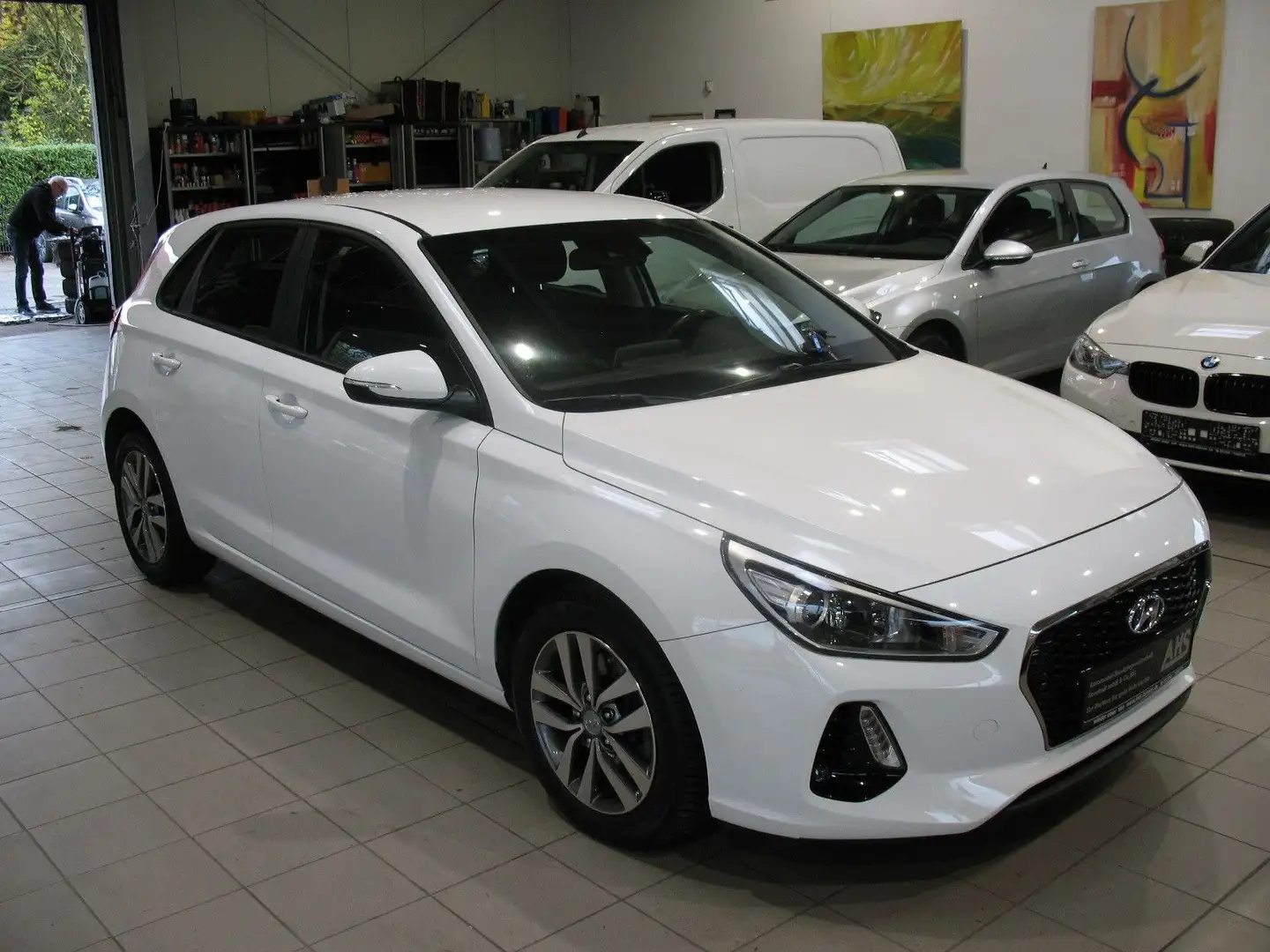 Hyundai i30 1.6 CRDi Trend *KLIMA*BLUETOOTH* Blanco - 2