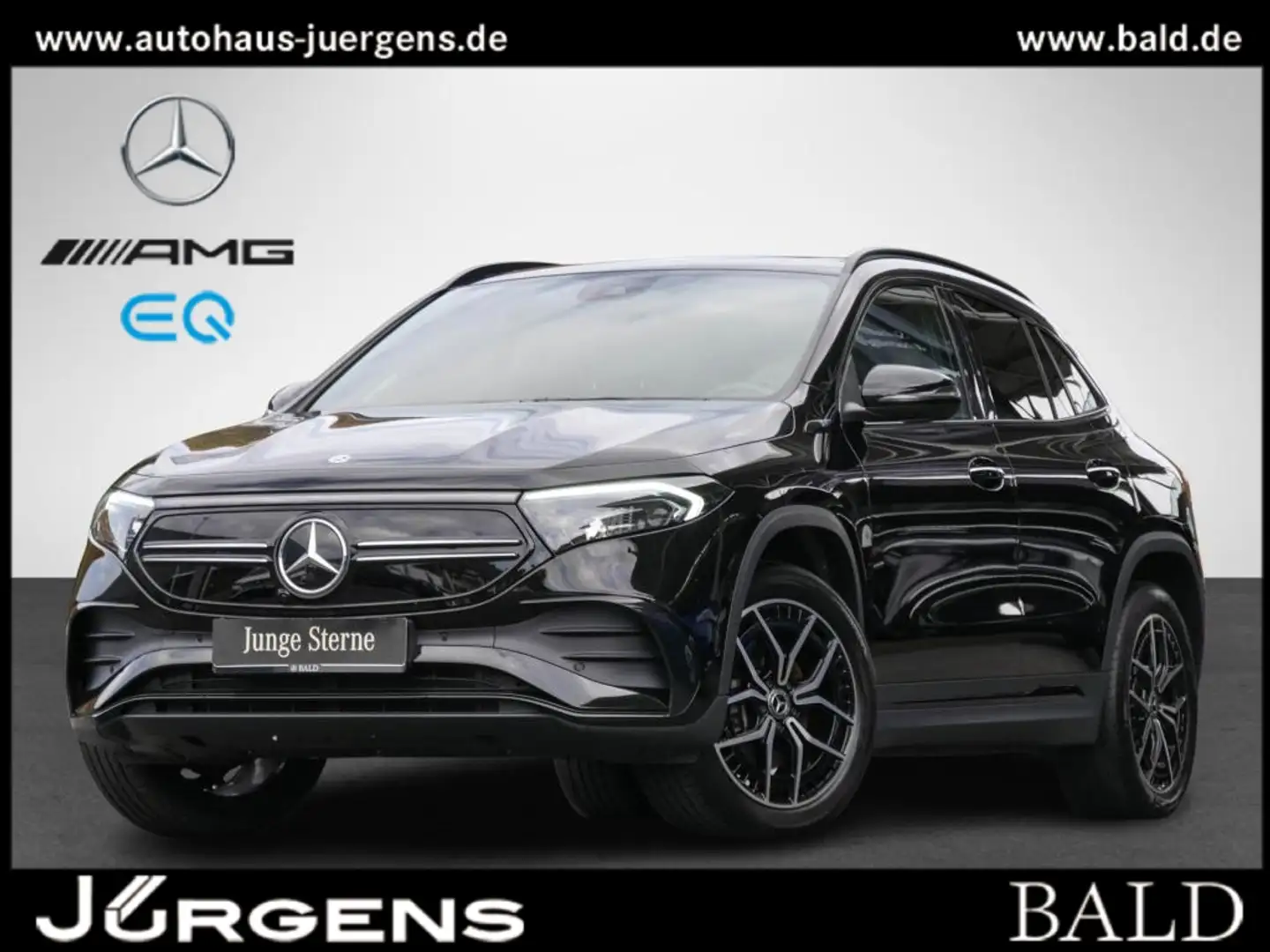 Mercedes-Benz EQA 250 AMG-Sport/LED/Cam/Pano/AHK/Night/19' Schwarz - 1