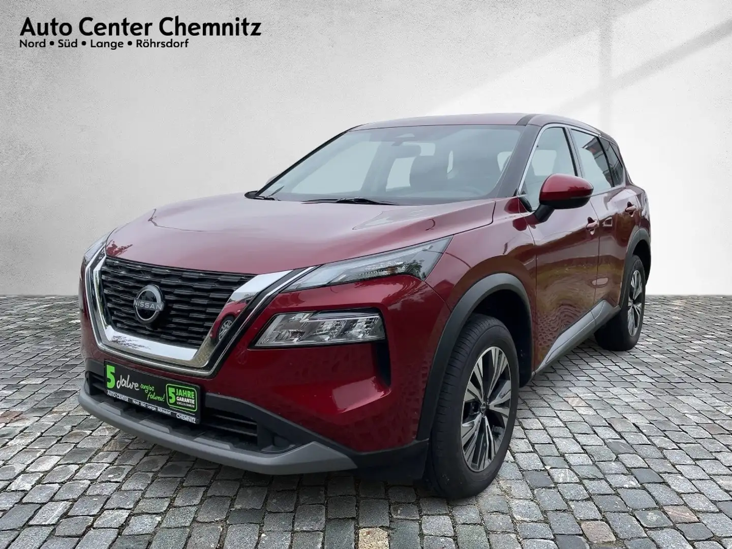 Nissan X-Trail 1.5 VC-T CVT Visia LED/Klima/DAB/PDC/AHK Piros - 2