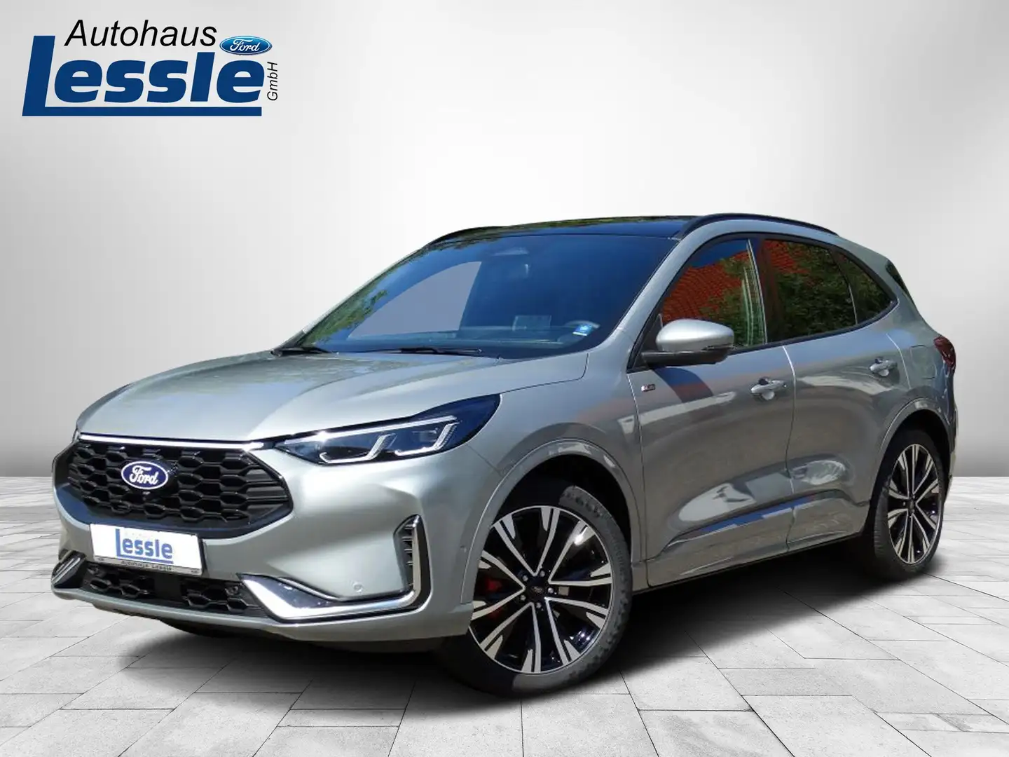 Ford Kuga Hybrid ST-Line X Allrad 182PS 20"/Schiebedach/AHK Gris - 1