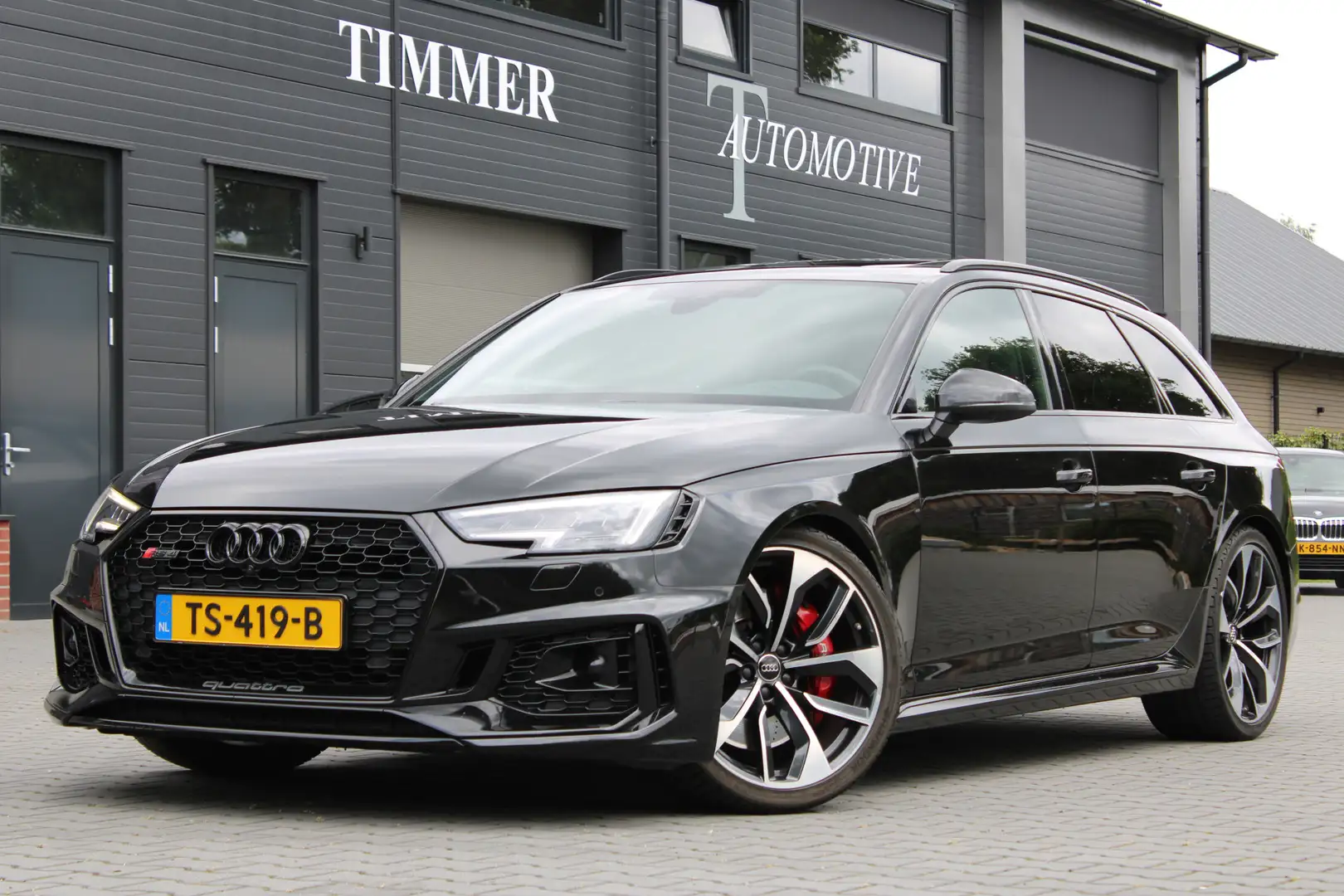 Audi RS4 A4 Avant 2.9 TFSI Quattro Keurig onderhouden Panor Zwart - 1