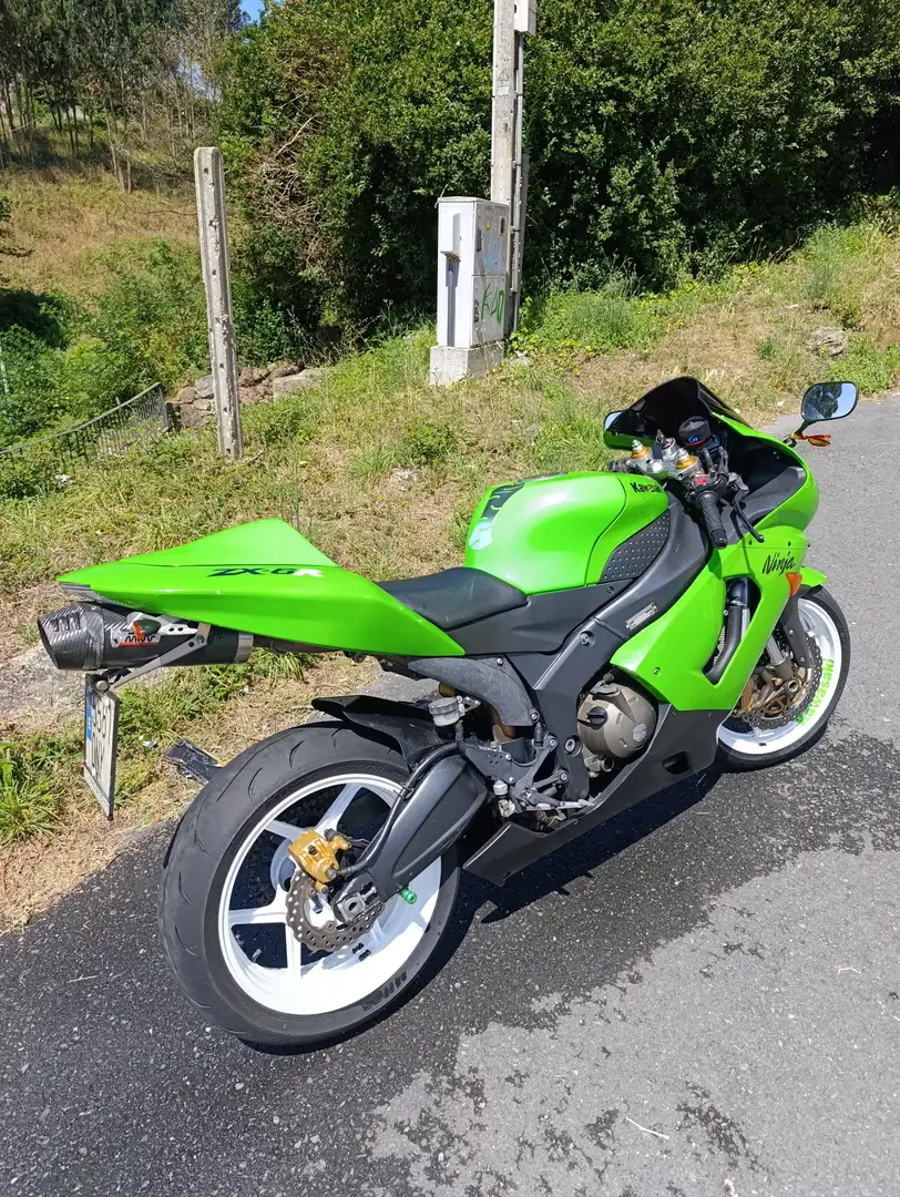 Kawasaki Ninja ZX-6R Verde - 1