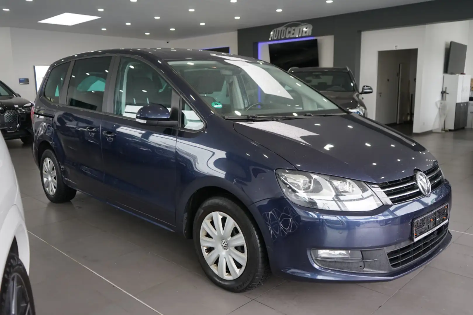 Volkswagen Sharan Trendline BMT Start-Stopp+NAVI+PDC+AUTOMATIK Azul - 1