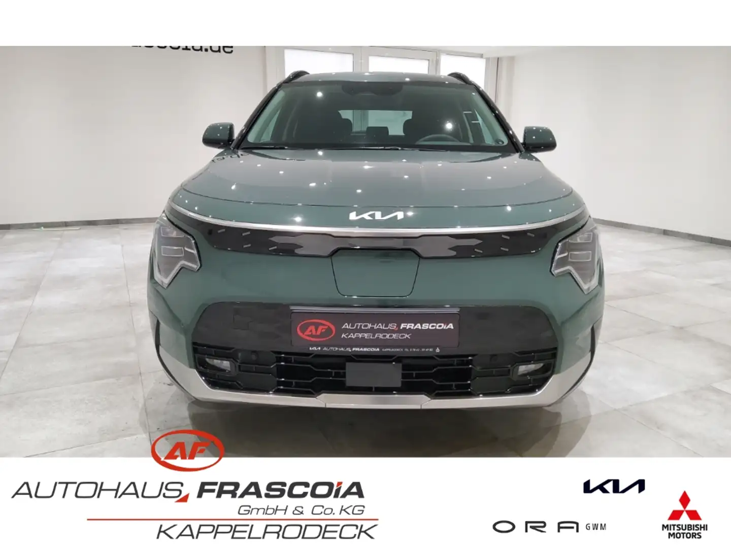 Kia Niro EV Vision Wärmepumpe Navi Leder LED ACC PDC Apple Grün - 2