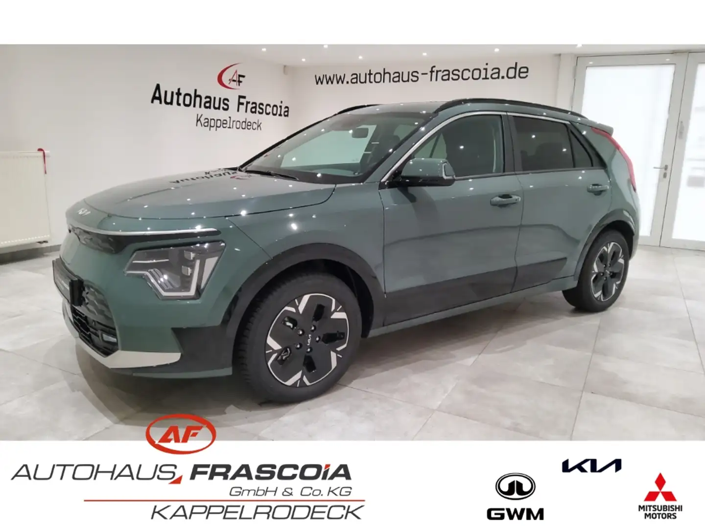 Kia Niro EV Vision Wärmepumpe Navi Leder LED ACC PDC Apple Grün - 1