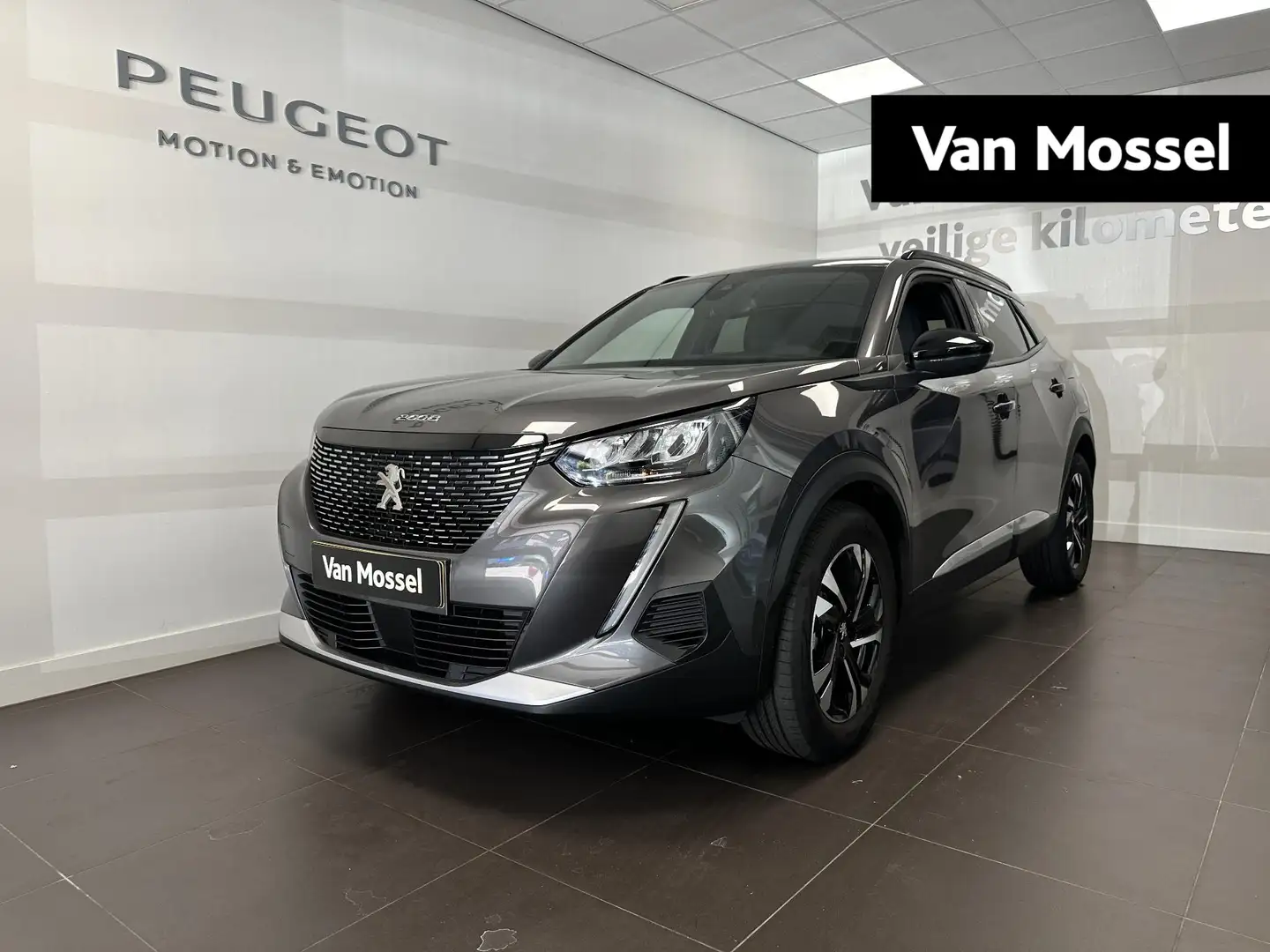Peugeot 2008 1.2 PureTech Allure | Navigatie | Camera | Apple C Grijs - 1