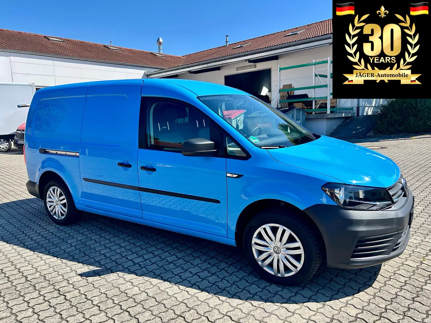 Volkswagen Caddy Maxi Kasten BMT*1 Hand*AHK*PDC* Blau - 1