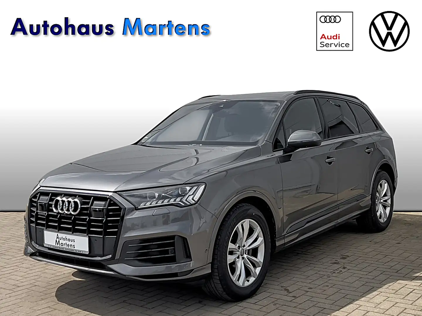Audi Q7 50 quattro 3.0 TDI STH HD Matrix Memory Leder Grau - 1