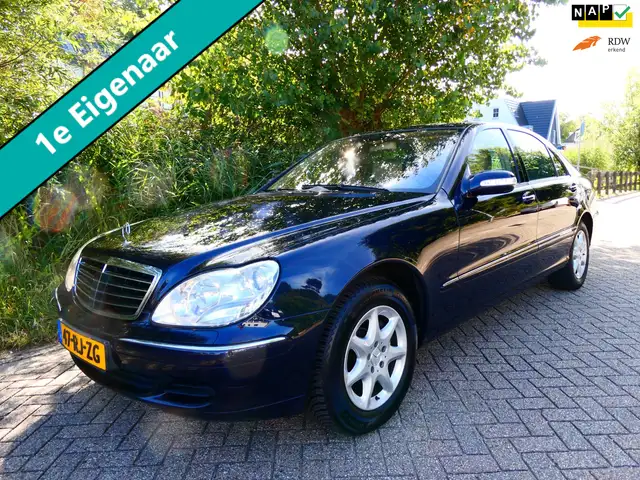 Mercedes-Benz S 500 Lang 306pk 1e eigenaar Full Options Historie