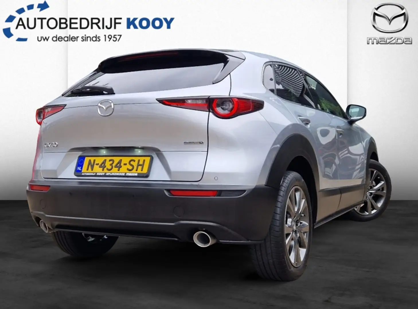 Mazda CX-30 2.0 eSkyActiv-X Luxury / Schuif-kanteldak / Carpla Gris - 2