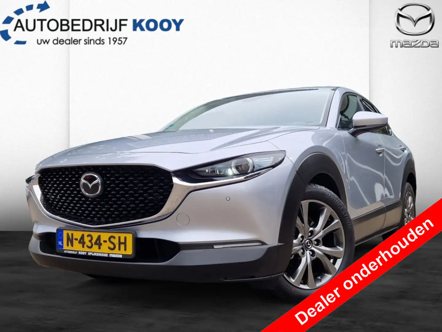 Mazda CX-30 2.0 eSkyActiv-X Luxury / Schuif-kanteldak / Carpla Gris - 1