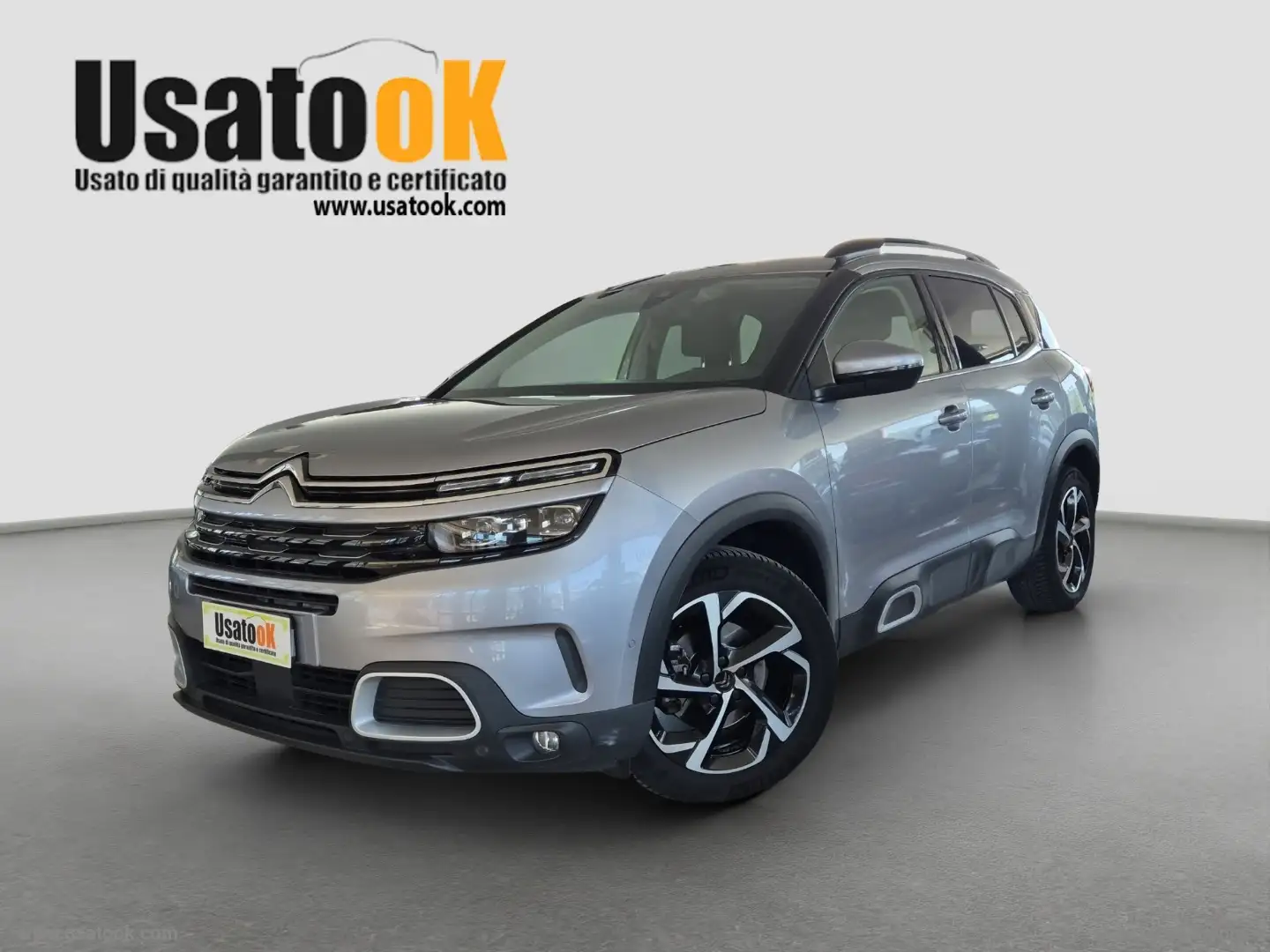 Citroen C5 Aircross PureTech 130 S&S Shine TUA A 17.500 CON USATOOK P Stříbrná - 1