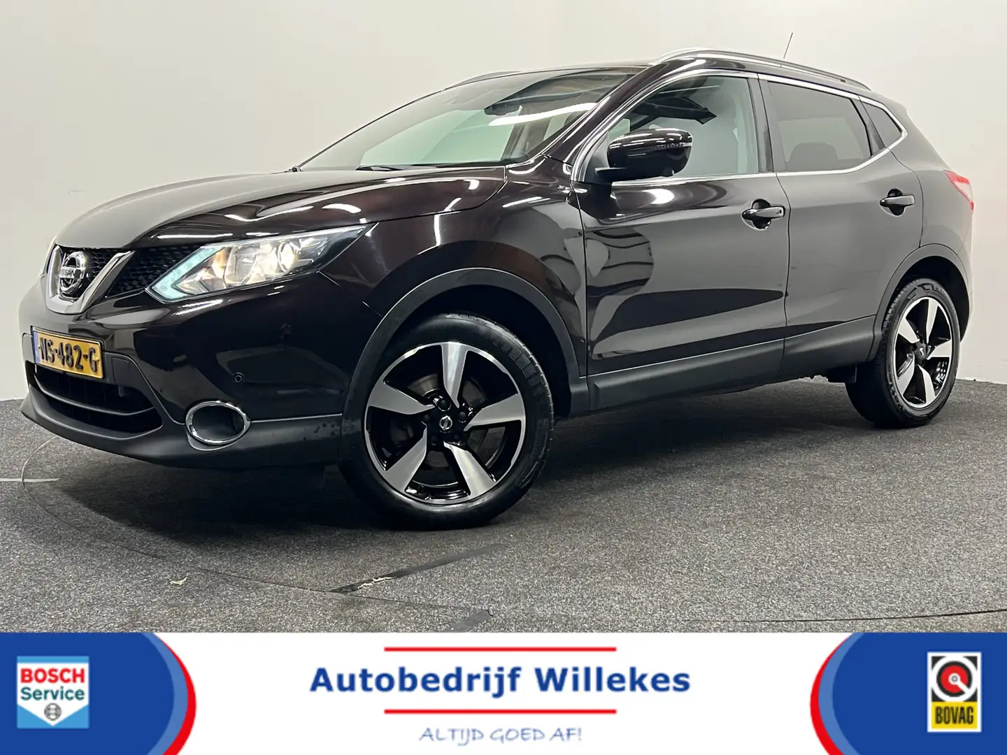 Nissan Qashqai 1.2 N-Connecta | NAVIGATIE | TREKHAAK | 360 CAMERA Violett - 1