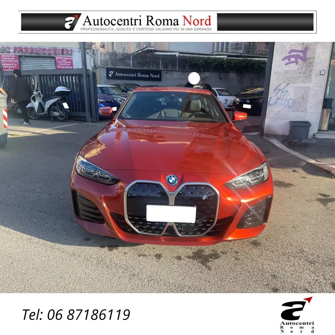 BMW i4 i4 edrive40 Msport Arancione - 2