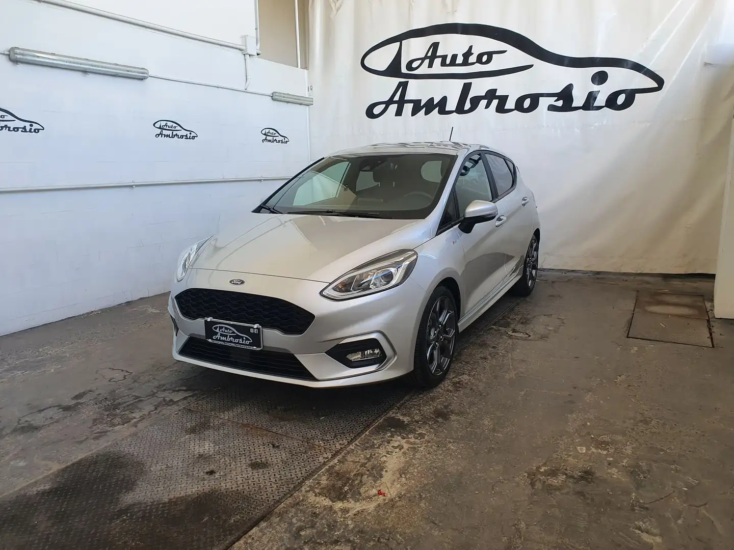 Ford Fiesta 1.5 EcoBlue 5 porte ST-Line TUA 148,00 MESE Grigio - 1