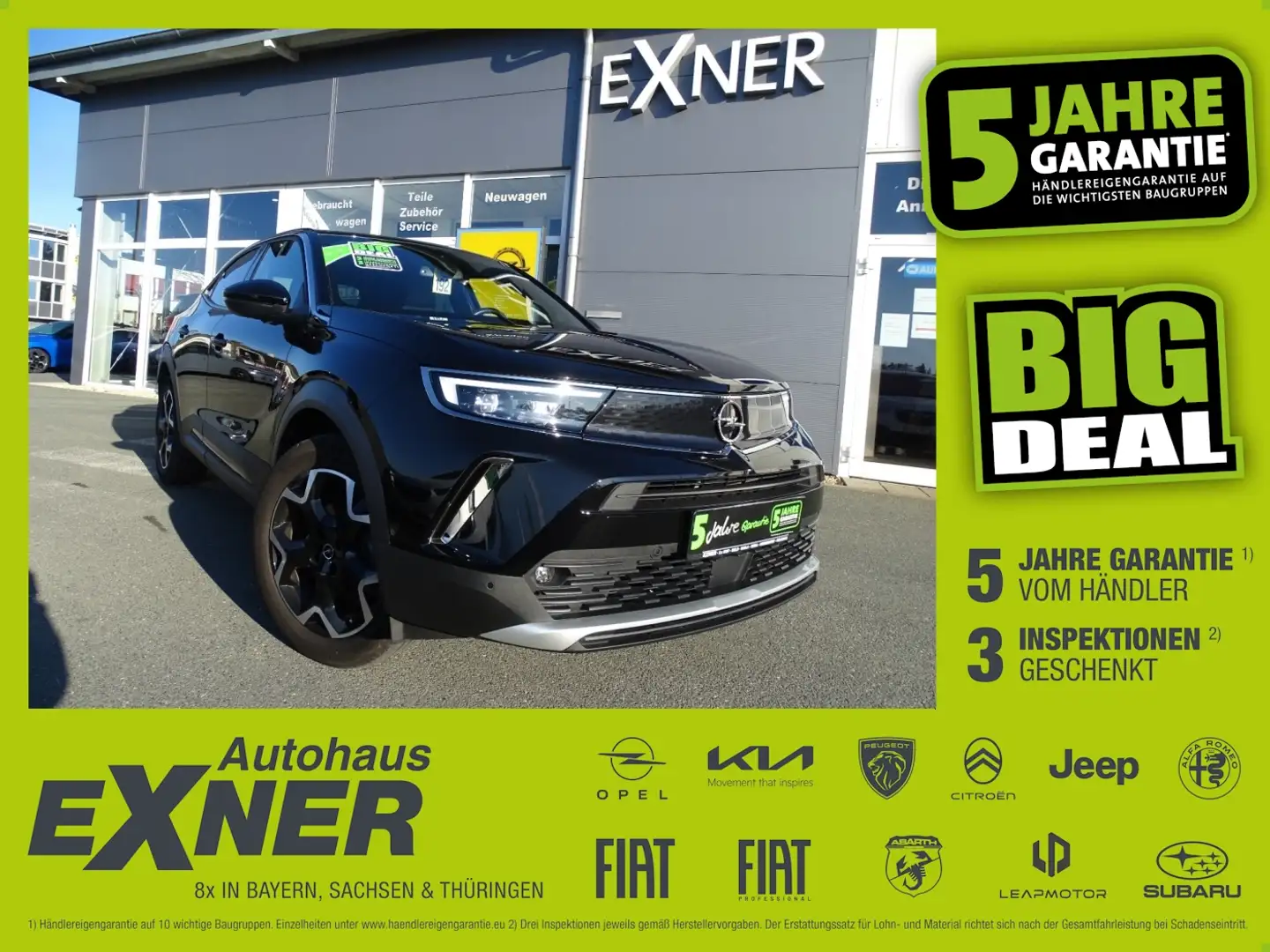 Opel Mokka 1.2 Turbo ULTIMATE *LED*NAVI*DAB*PDC Noir - 1