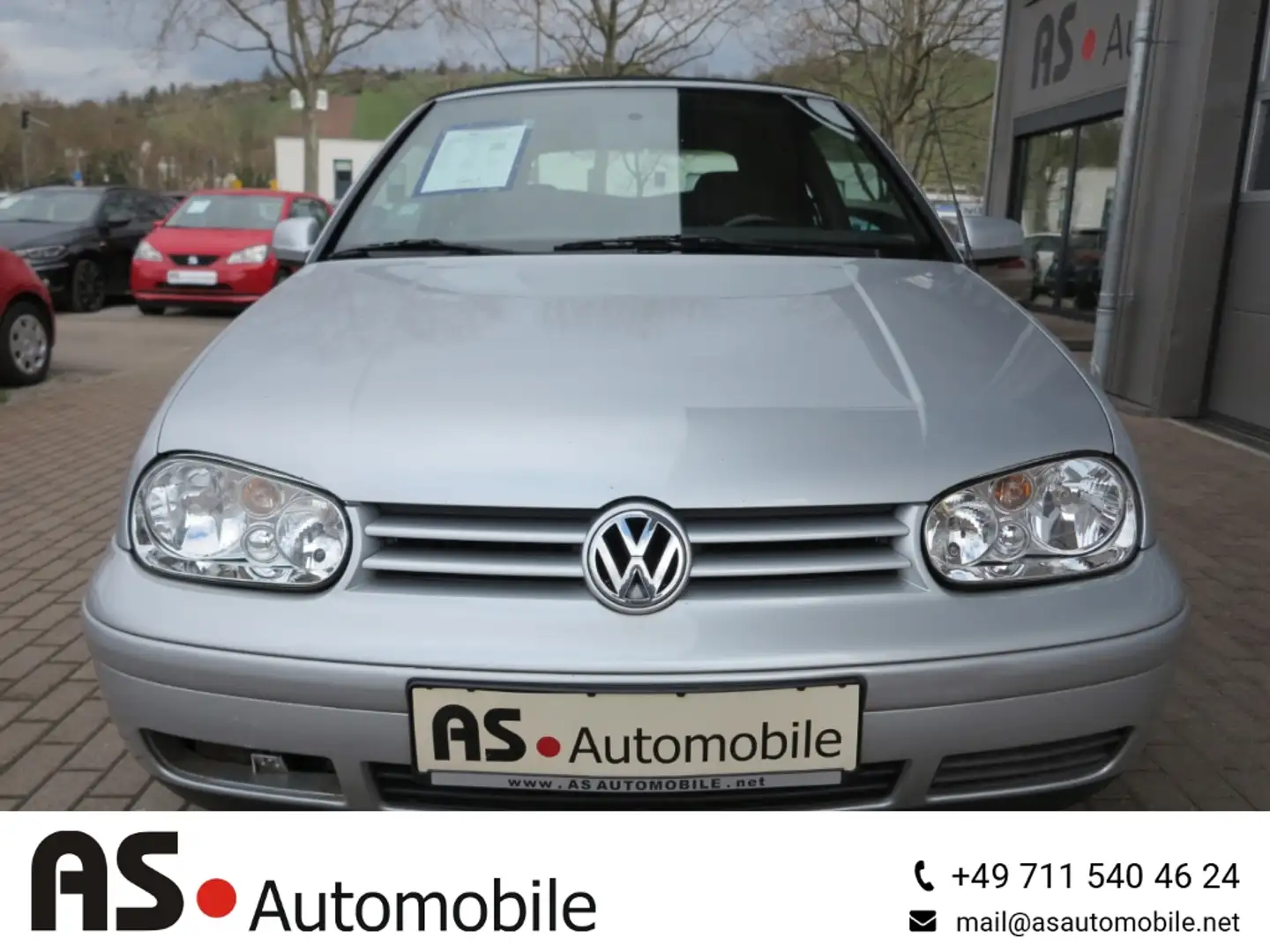 Volkswagen Golf IV Cabriolet Sportl. 2.0 Servo*SHZ*HU 10/25 Silber - 2