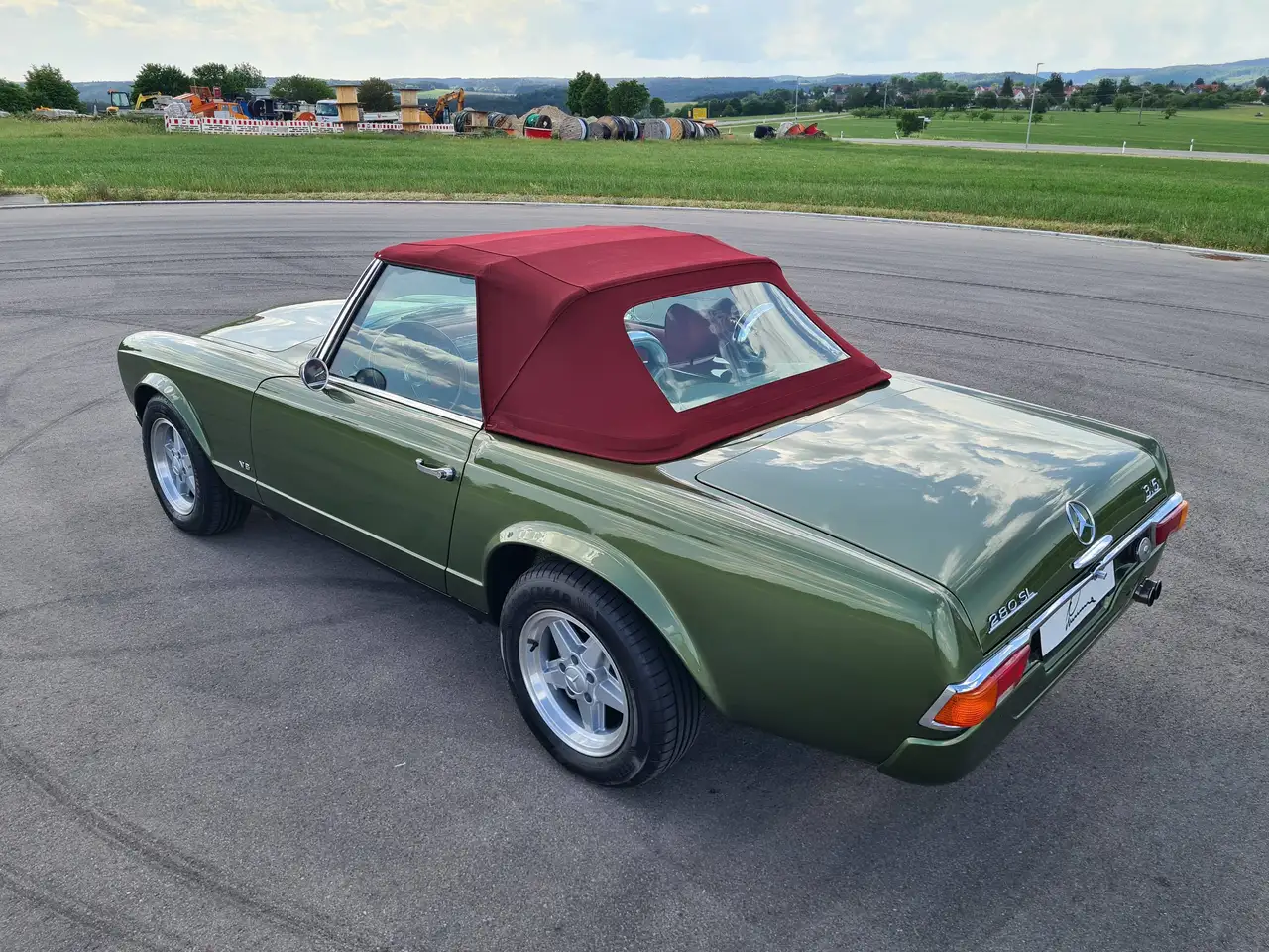 Mercedes-Benz SL 280 3,5 V8 – Motorsport-Exklusivumbau, foto 8