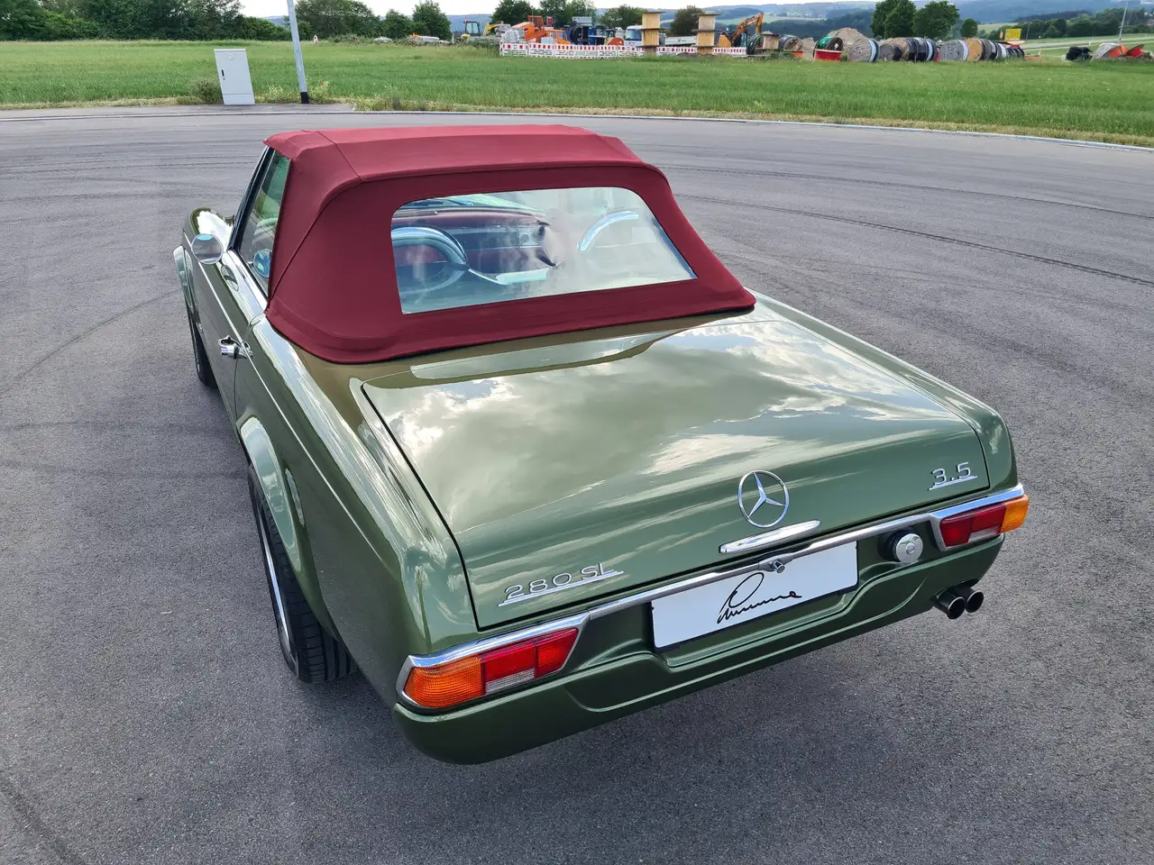 Mercedes-Benz SL 280 3,5 V8 – Motorsport-Exklusivumbau, foto 9