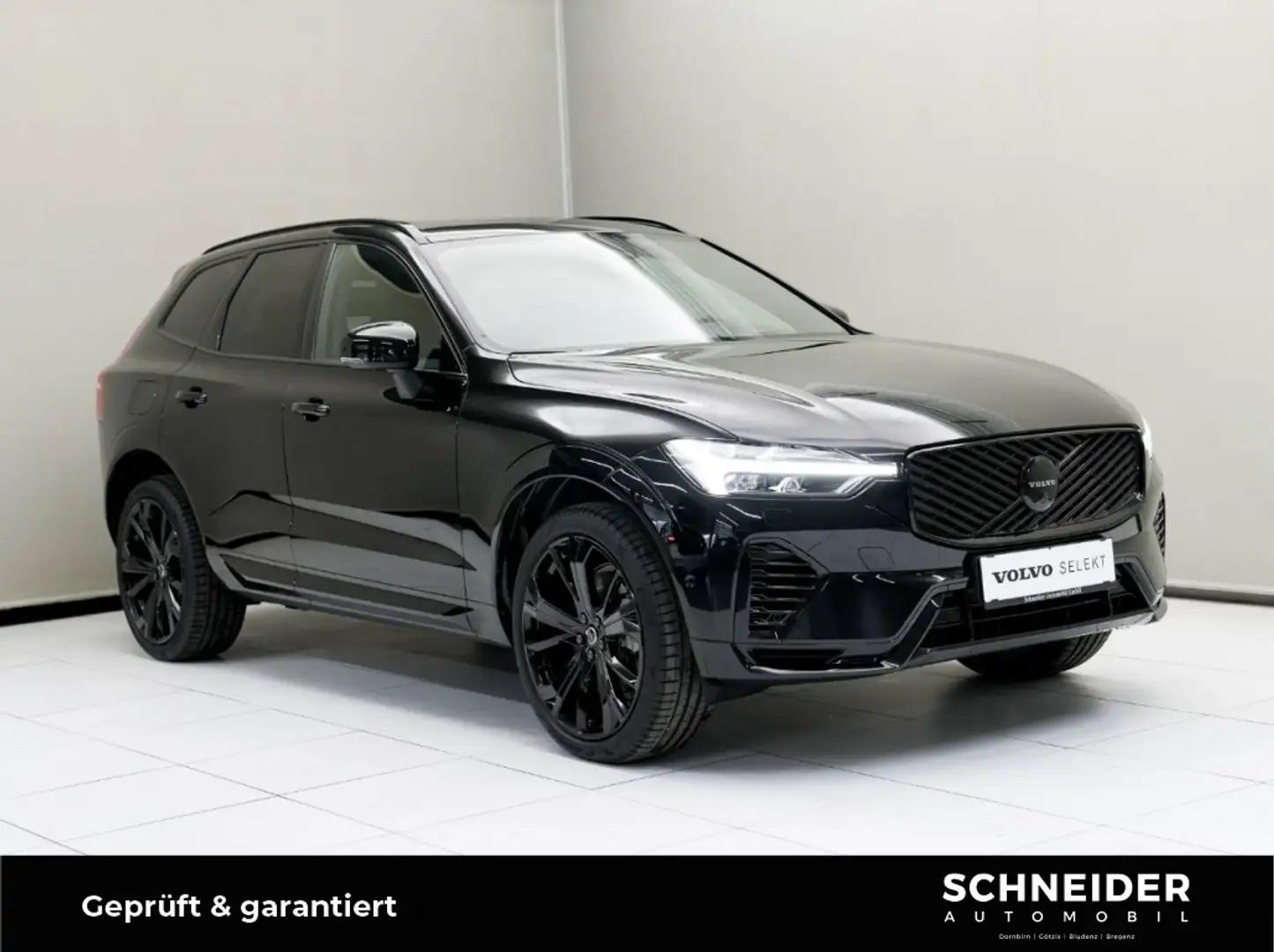 Volvo XC60 Black Edition Ultra, T6 Plug-in Hybrid, Elektrisch Schwarz - 1
